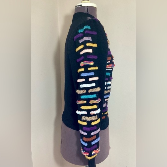 Allison NY 3D Knit Sweater XS/S Coogi Style - Picture 3 of 15